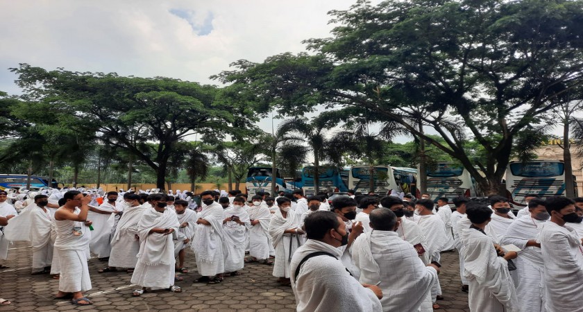 MTsN 1 Yogyakarta Tanamkan Niat Haji Sejak Remaja Dengan Manasik Haji