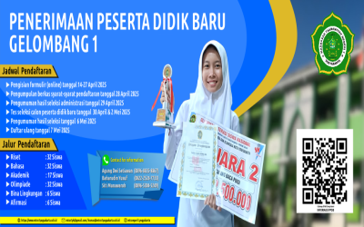 Pengumuman Lolos Seleksi Berkas PPDB Gelombang 1